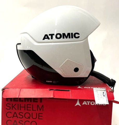 Atomic Redster CTD Ski Helmet Size L (57-59) White - MSRP $460 NEW IN BOX