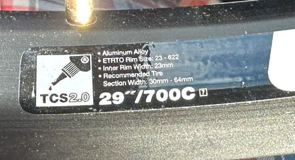 WTB ST i23 700c Gravel 100mmx15mm 142mmx12mm Disc Wheelset fit Shimano 11spd New