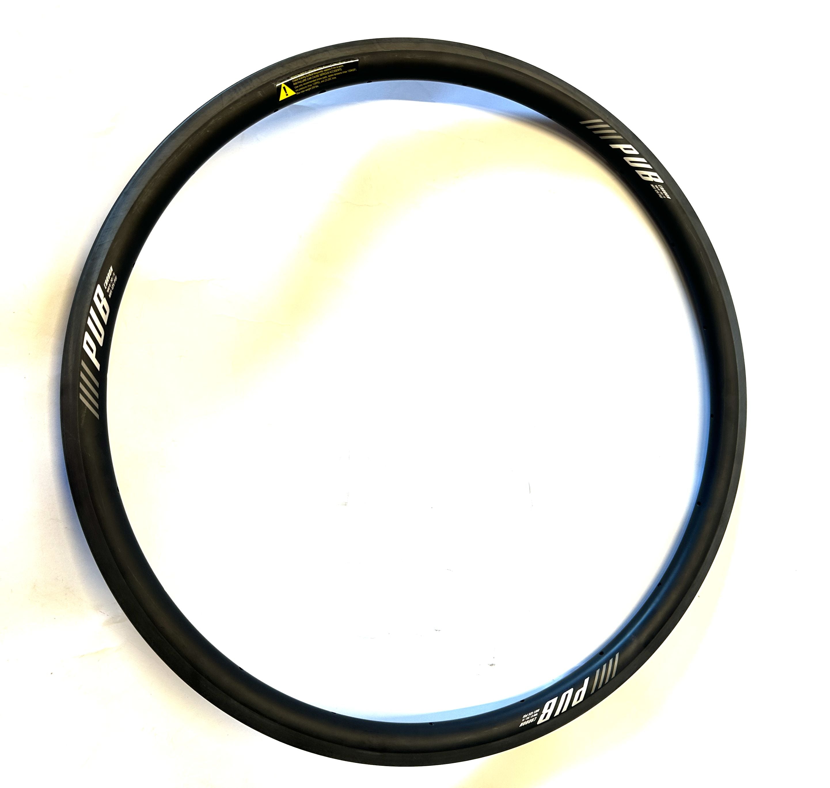 PUB 700r / 32 / TL Carbon Clincher Bike MAX125 PSI Wheel Rim Brakes 20 Spoke NEW
