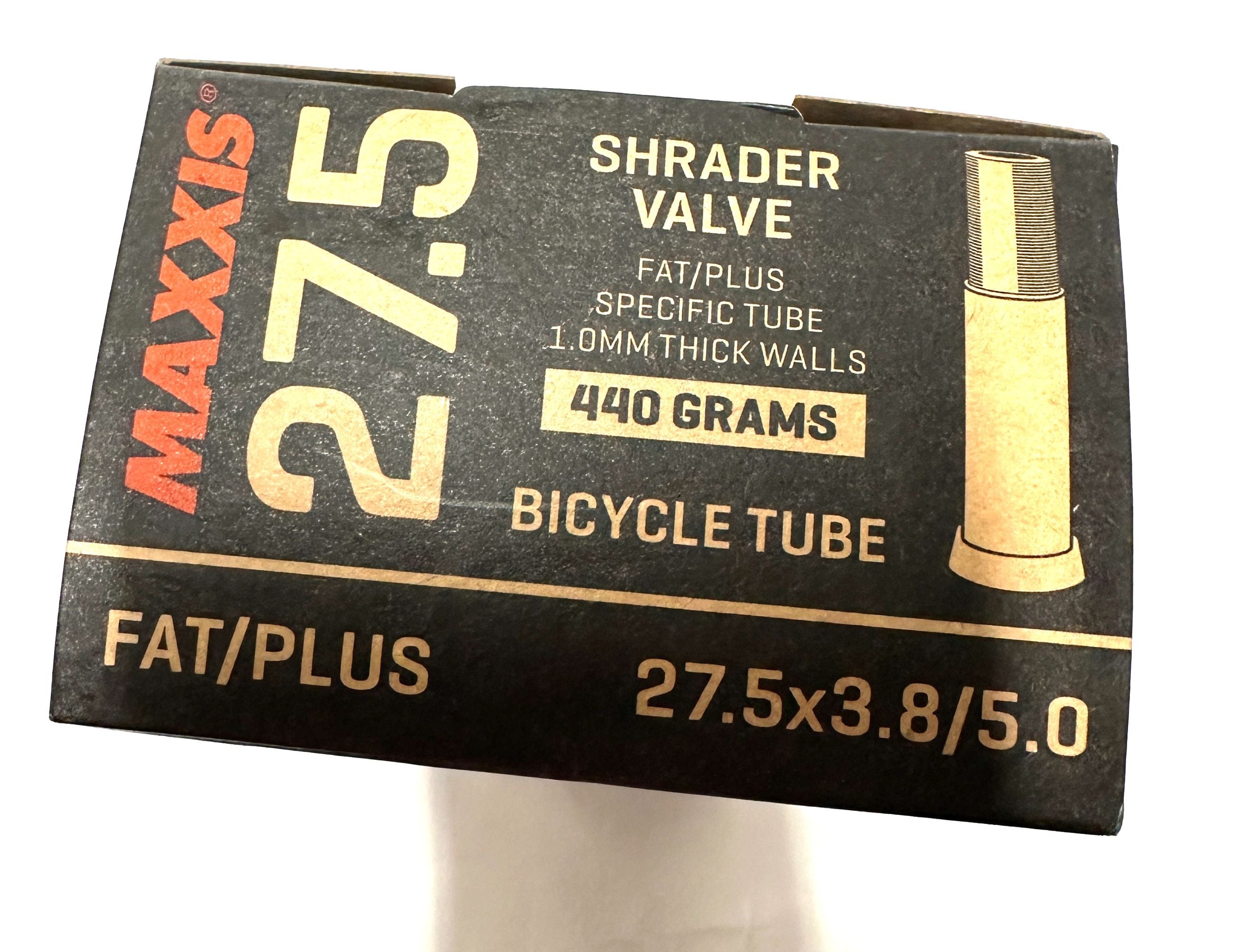 Maxxis Fat / Plus Tube - 650B 27.5 x 3.8-5.0" Shrader 440 gram New in Box