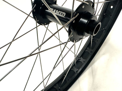 Framed 27.5" Fat Bike Alloy Front Wheel 15 x 150mm 6 bolt Disc NEW - Random Bike Parts