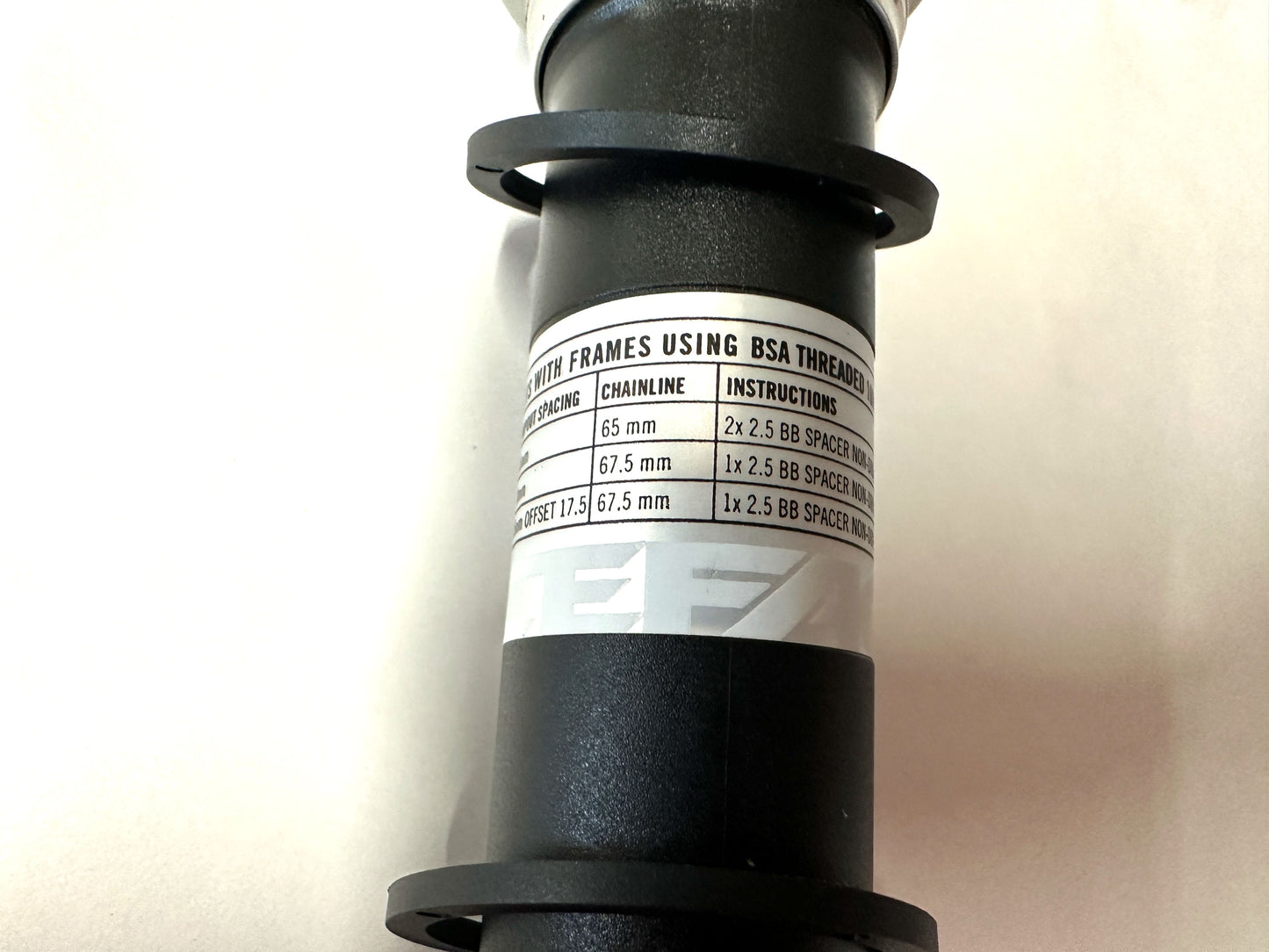 Race Face Team XC X-Type External Bottom Bracket: BSA 100mm BB Shell 24mm New