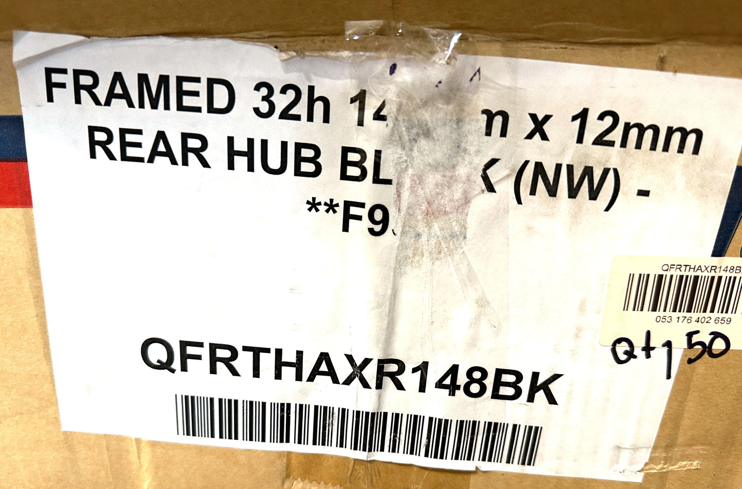 Rear Bike Hub Framed 6 bolt Disc 148mm 32h 12mm Thru Axle Fits HG Cassette New