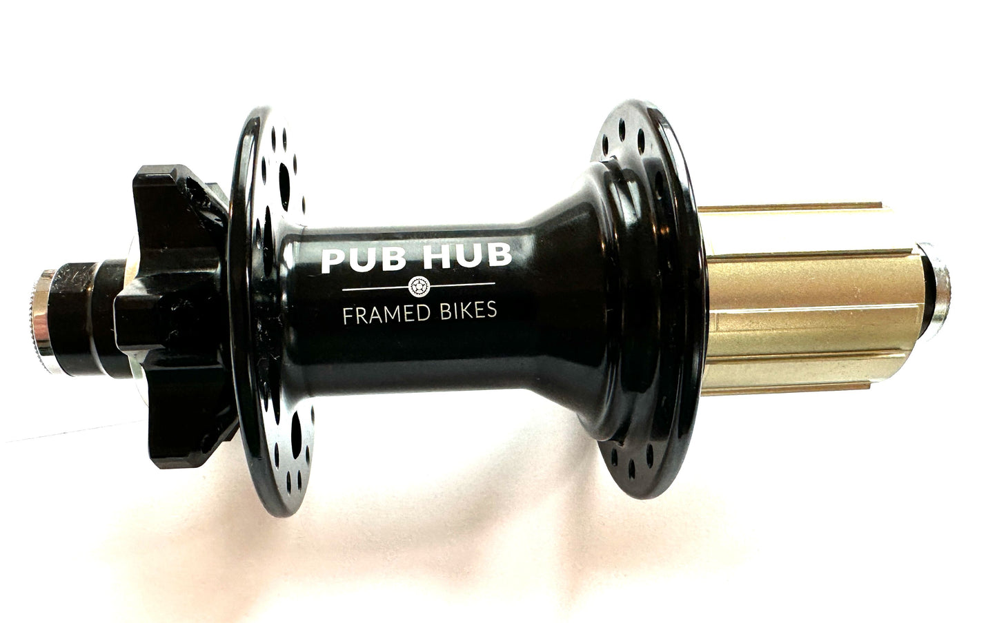 PUB Rear Bike Hub Framed 6 bolt Disc 148mm 32h 12mm Thru Axle Fits HG New