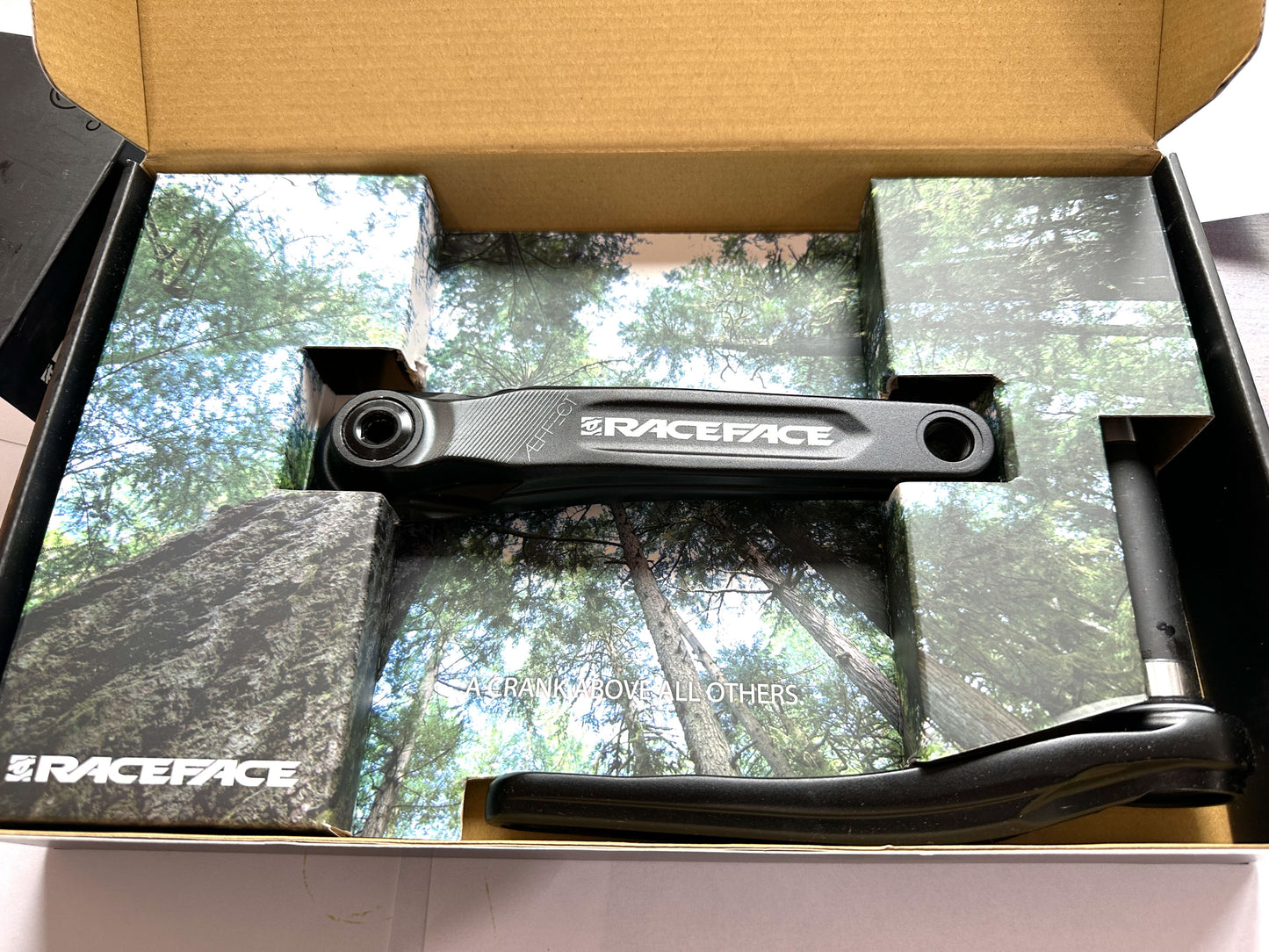 Race Face Aeffect Cinch Crank Arms 175mm CK19AE137ARM175BLK Bike New in box