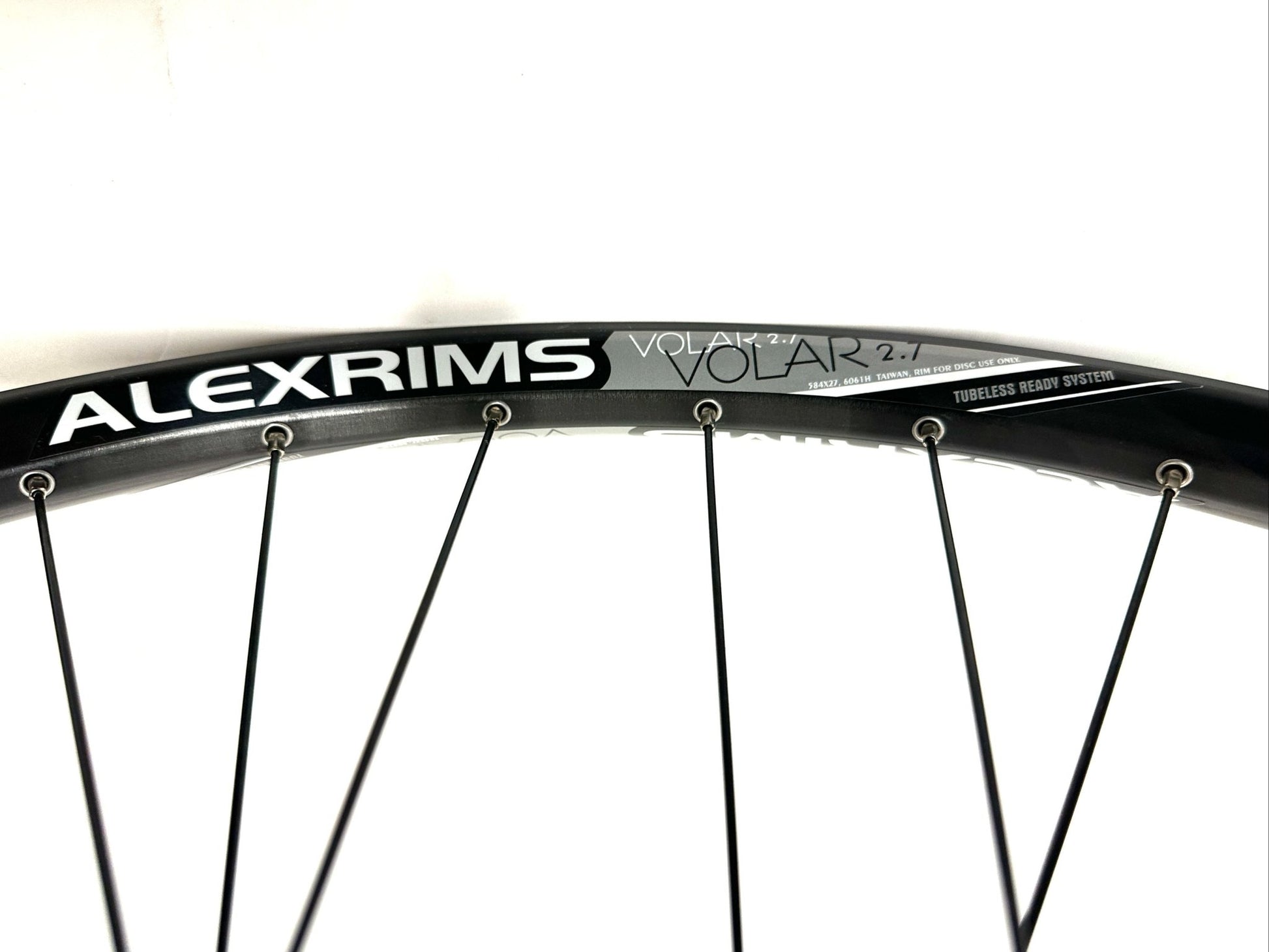 Alexrims Volar 2.7 27.5" BOOST 110x15 148*12 Rear HG 8-10 Disc 32h Wheelset New - Random Bike Parts
