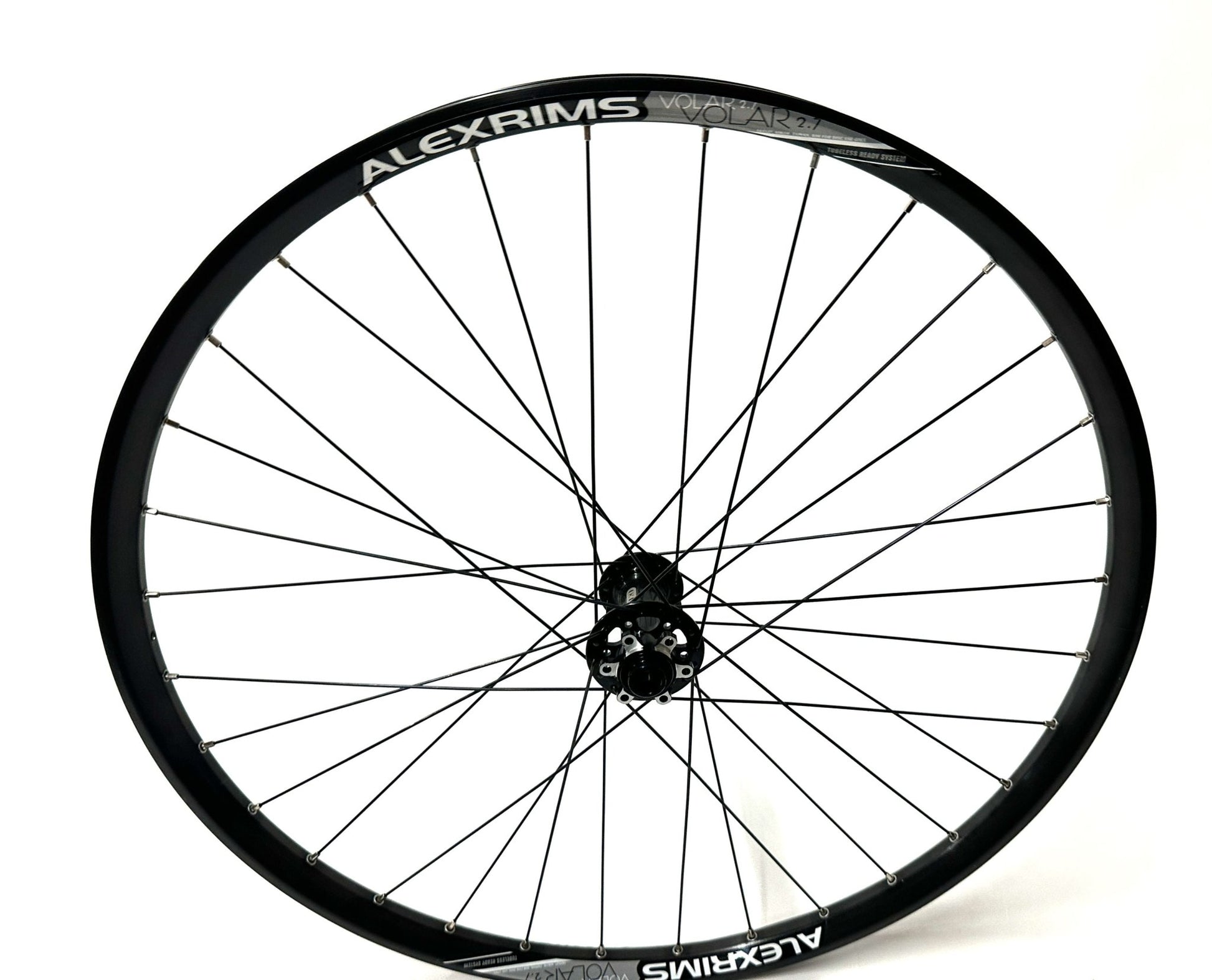 Alexrims Volar 2.7 27.5" BOOST 110x15 148*12 Rear HG 8-10 Disc 32h Wheelset New - Random Bike Parts