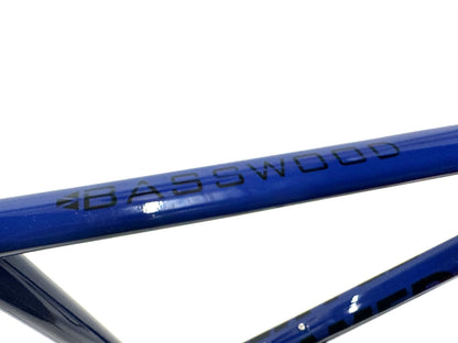 FRAMED BASSWOOD 700c Alloy 60cm Disc Cyclocross Gravel Bike Frame / Fork NEW