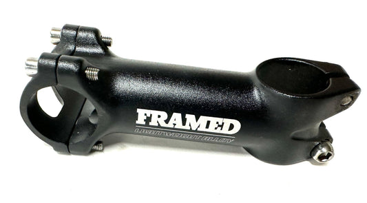 Framed Alloy 1-1/8" x 100mm x 31.8mm 6 degrees Threadless Bike Stem Black New - Random Bike Parts