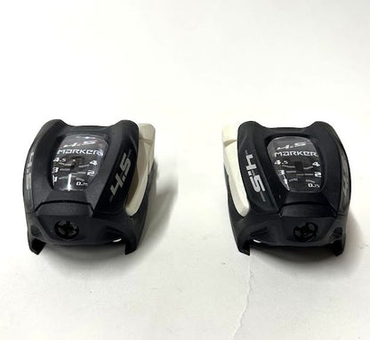 Marker 4.5 Alpine Ski Bindings Black/White NEW Blem