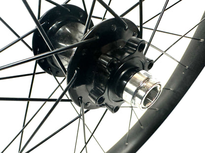 Alloy 27.5" BOOST 110x15 148x 2 Rear 50mm wide rim HG 8-10 Disc 32h Wheelset New