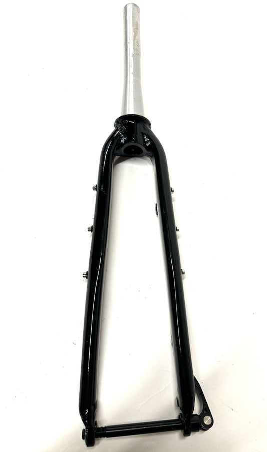 Framed 700c Alloy Gravel Road Bike Fork Tapered 100x12mm 230 Thru Axle Disc NEW - Random Bike Parts