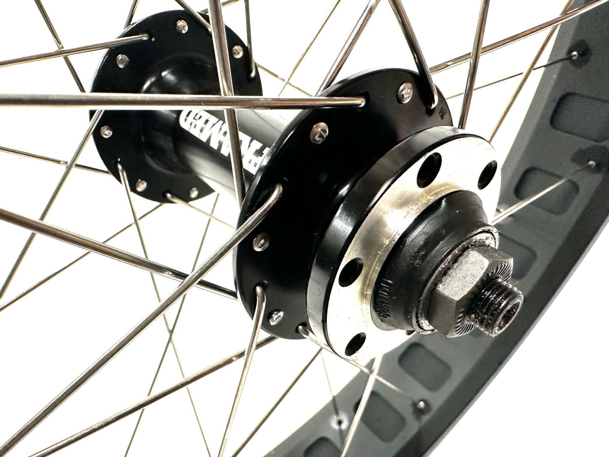 Framed 26" Fat Bike Alloy Rear Wheel 170mm 6 bolt Disc Quick Release QR NEW - Random Bike Parts