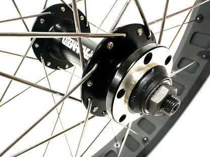 Framed 26" Fat Bike Alloy Rear Wheel 170mm 6 bolt Disc Quick Release QR NEW - Random Bike Parts