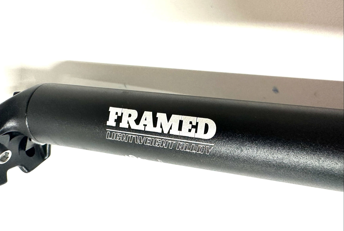 FRAMED Light Weight Alloy MTB Road Bike Seatpost 31.6mm X 350mm Black NEW - Random Bike Parts