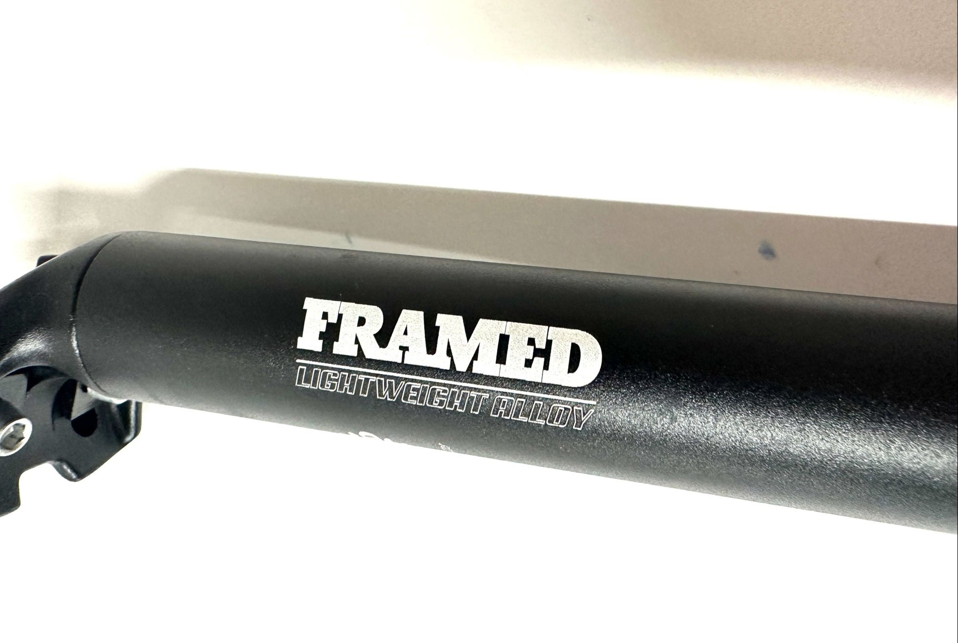 FRAMED Light Weight Alloy MTB Road Bike Seatpost 31.6mm X 350mm Black NEW - Random Bike Parts