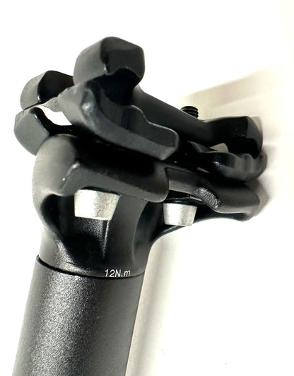 Lot of 3 FRAMED Light Alloy MTB Road Bike Seatpost 31.6mm X 350mm Black NEW