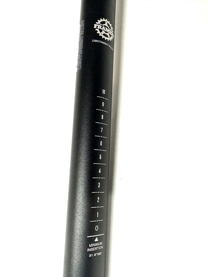 FRAMED Light Weight Alloy MTB Road Bike Seatpost 31.6mm X 350mm Black NEW - Random Bike Parts