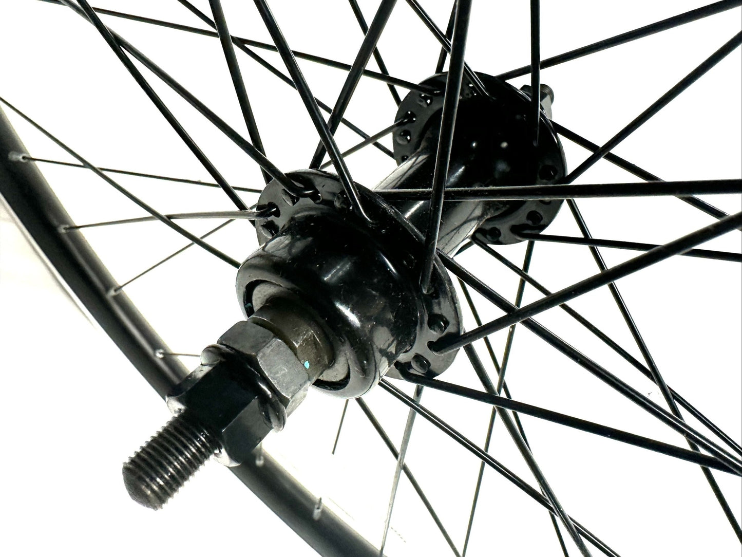 Alloy 26" 1.9-2.1" BMX Bike Rear Bolt On 115mm 36 spoke Wheel Freewheel NEW - Random Bike Parts