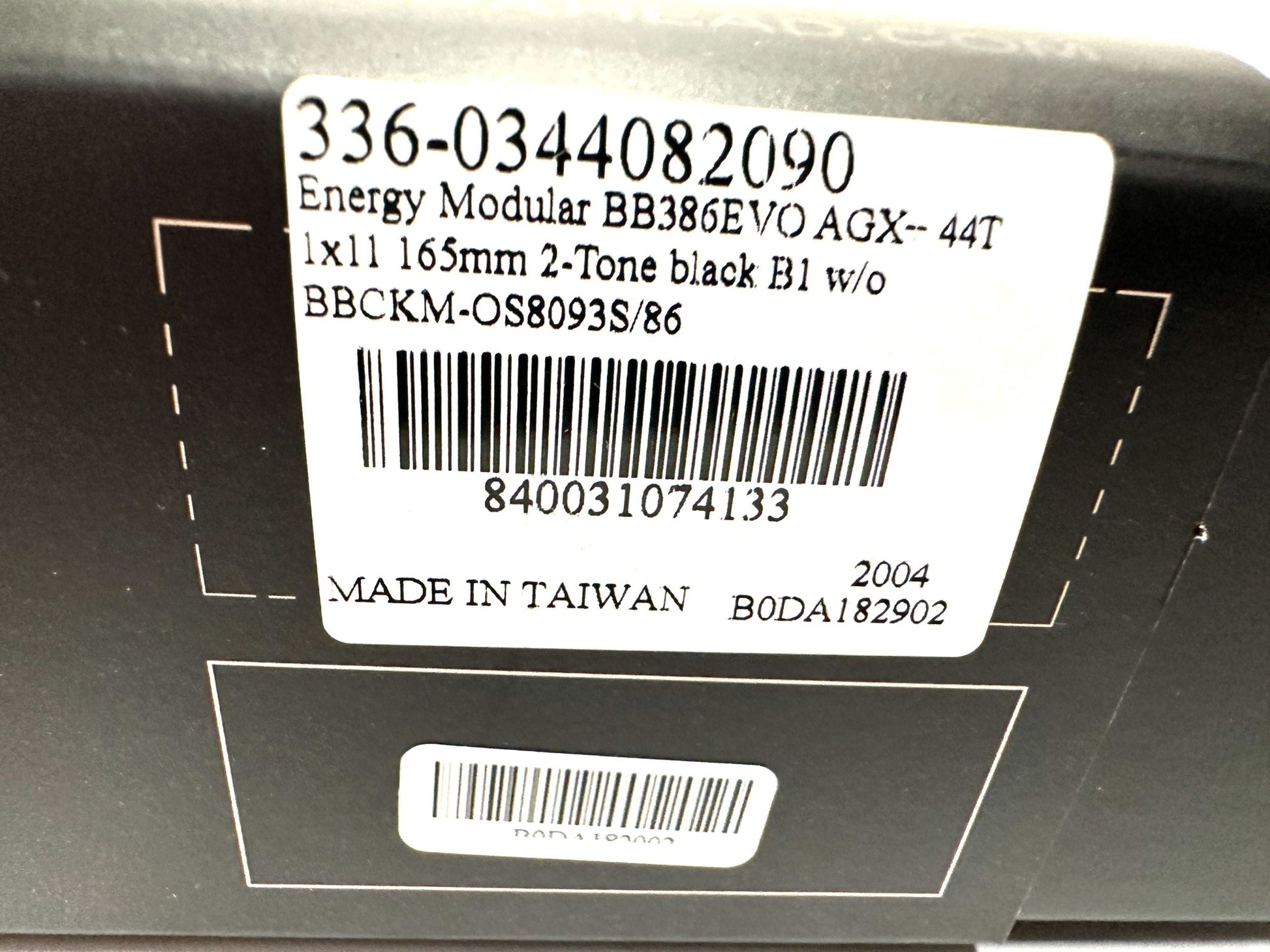 FSA Energy AGX+ 1X Modular 386EVO Gravel Crankset 165mm 11-Speed 44t New in box - Random Bike Parts
