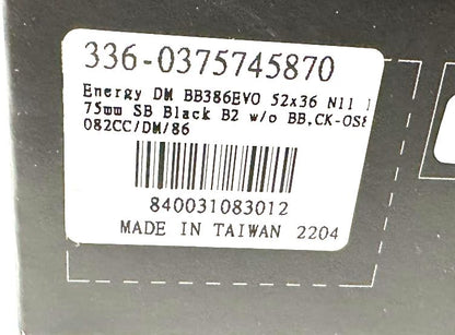 FSA Energy Modular BB386EVO Road Gravel Crankset 175mm 9/10/11/12  52/36t  New