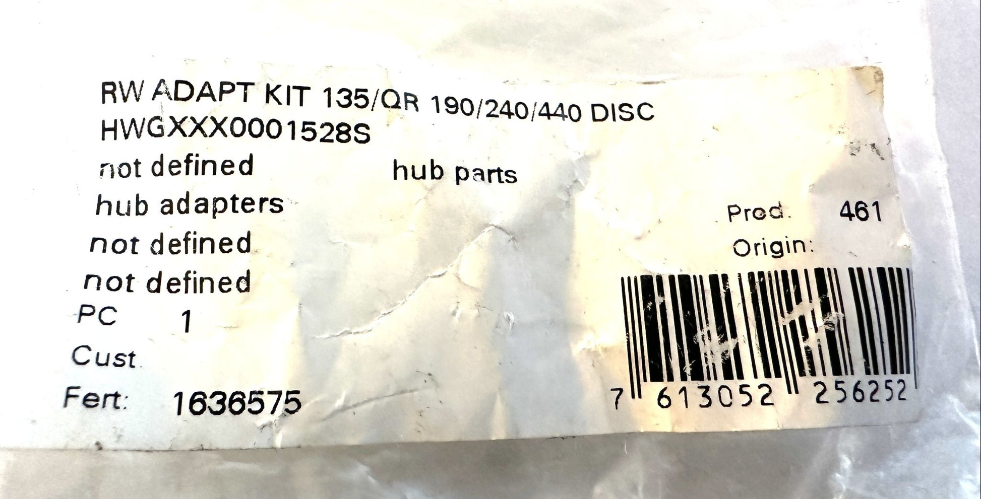 DT Swiss Rear End Caps - QR x 135/142mm For Hub 7613052256252 New - Random Bike Parts
