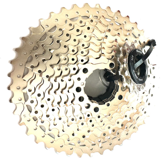 SUNRACE 11-42 Tooth T 10s 10 speed Silver Bike Cassette Fits Shimano  New
