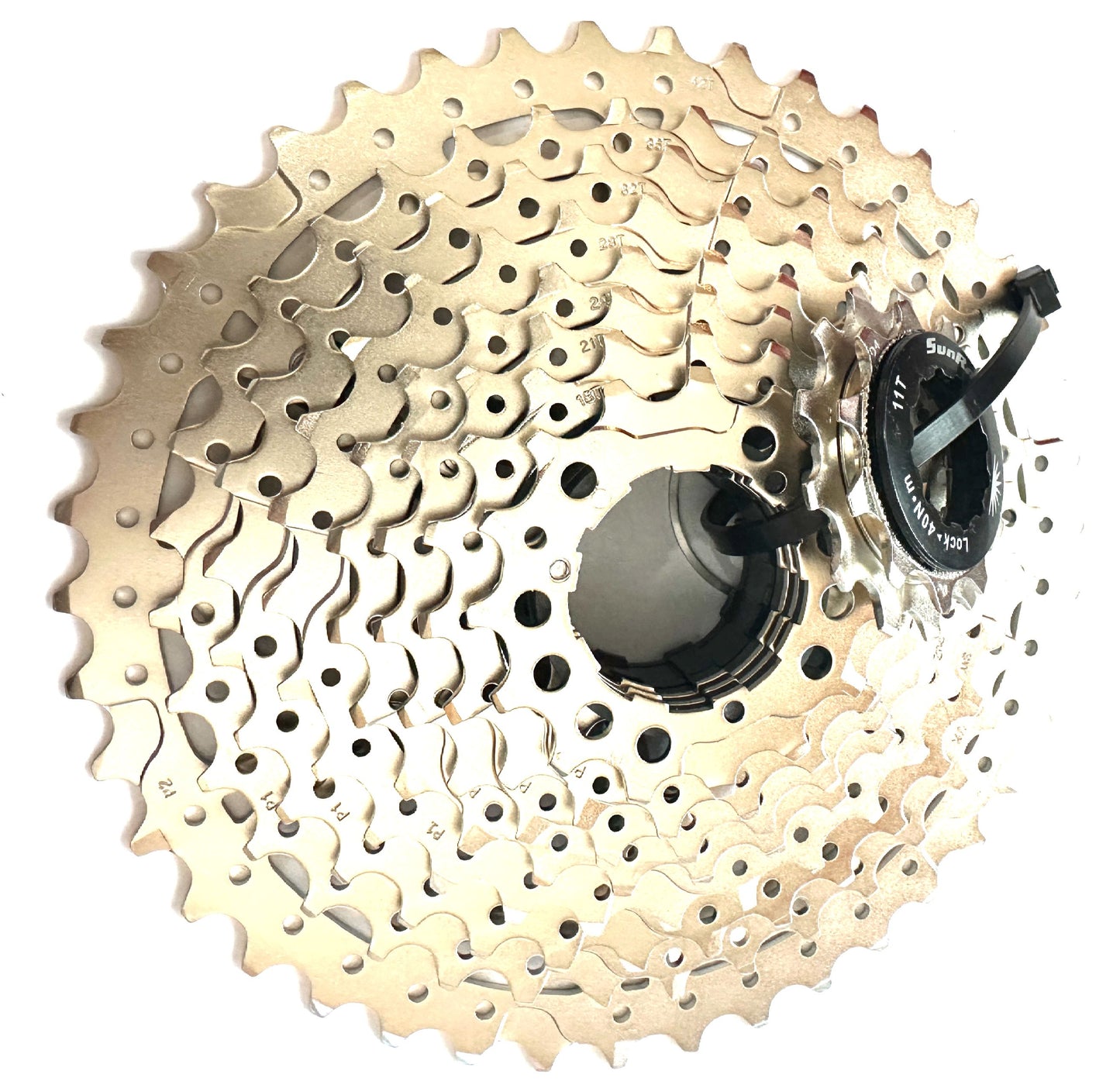 SUNRACE 11-42 Tooth T 10s 10 speed Silver Bike Cassette Fits Shimano  New
