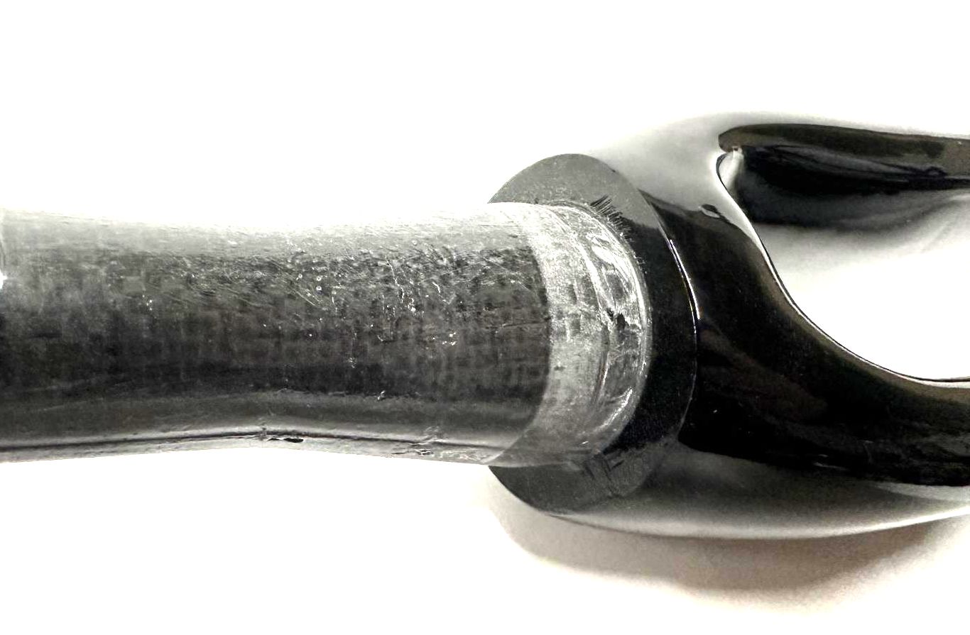 700c Carbon Road Bike Fork Disc Tapered QR Quick Release 100mm NEW - Random Bike Parts