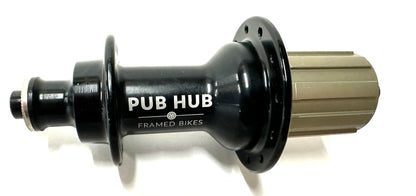 Pub Hub 24h 130mm QR REAR Road Bike HUB BLACK Rim Brake Fits SHIMANO HG  New