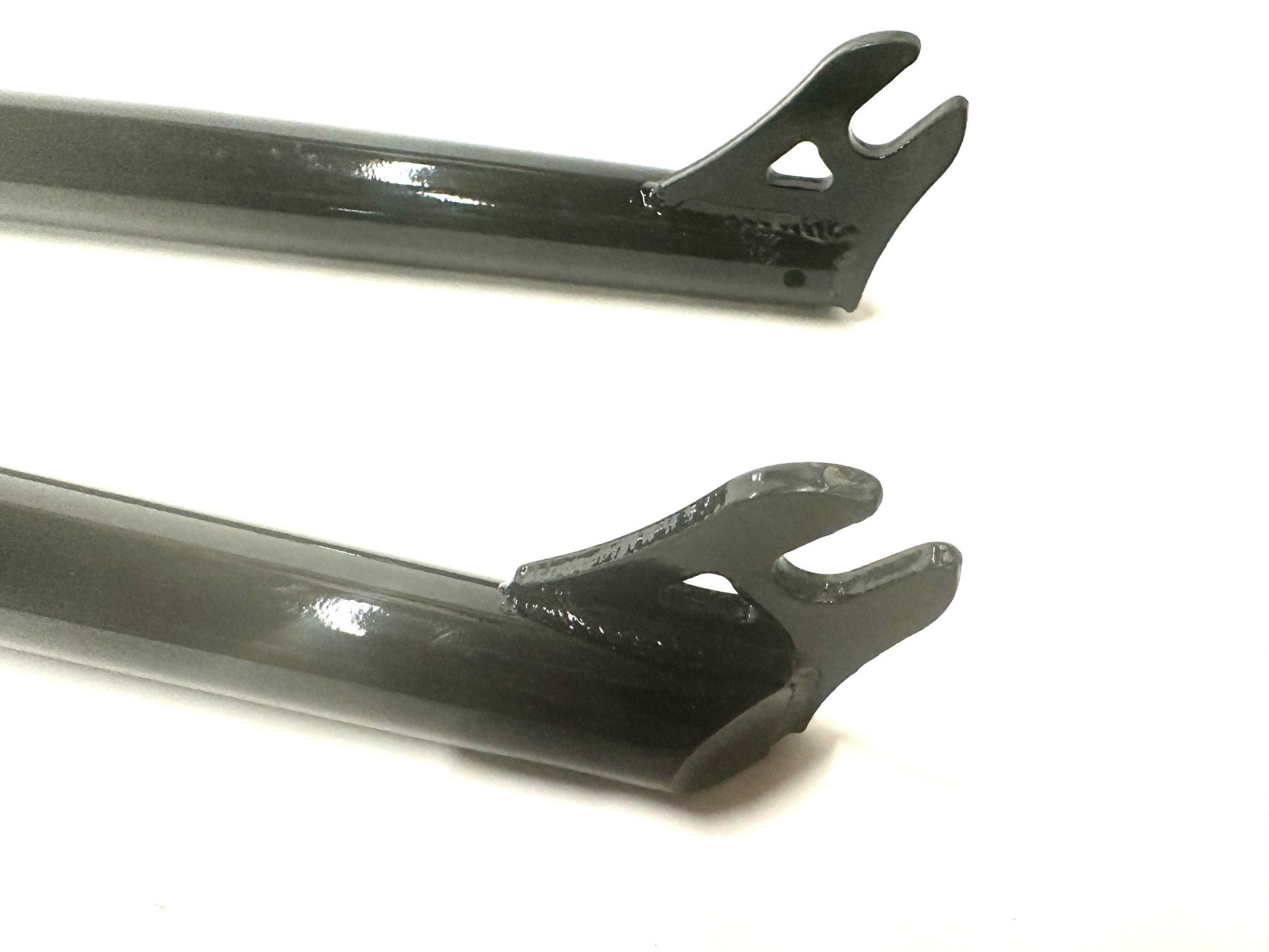 Framed 27.5" Hi-Ten Steel w/ Chromoly Legs Bike Fork BMX 1 1/8th Threadless New - Random Bike Parts