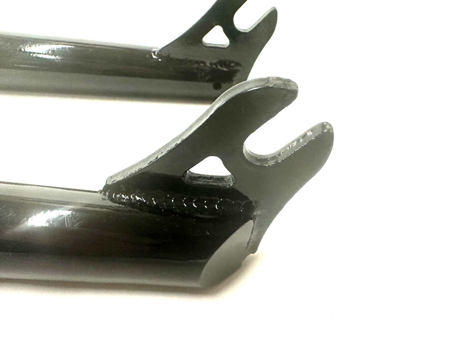 Framed 27.5" Hi-Ten Steel w/ Chromoly Legs Bike Fork BMX 1 1/8th Threadless New - Random Bike Parts