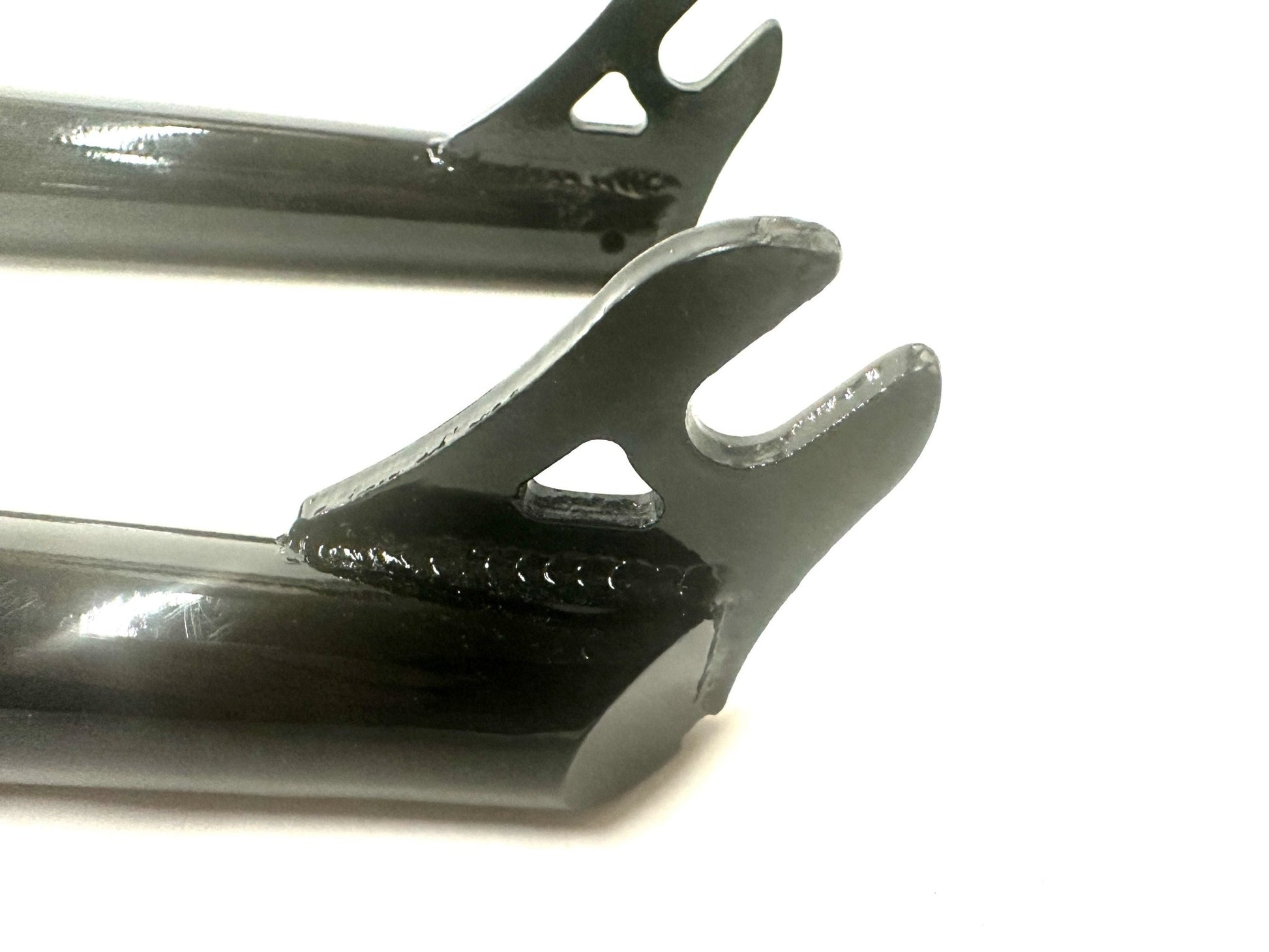 Framed 27.5" Hi-Ten Steel w/ Chromoly Legs Bike Fork BMX 1 1/8th Threadless New - Random Bike Parts